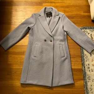J Crew Italian Boiled Wool Coat size 4